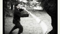 Under sommaren har vi tränat utomhus vid ett flertal tillfällen. I Juni körde vi Rokushaku-bojutsu (lång stav) och svärd, i Juli So-jutsu (spjut) och svärd, och i Augusti Naginata-jutsu (hillebard)...