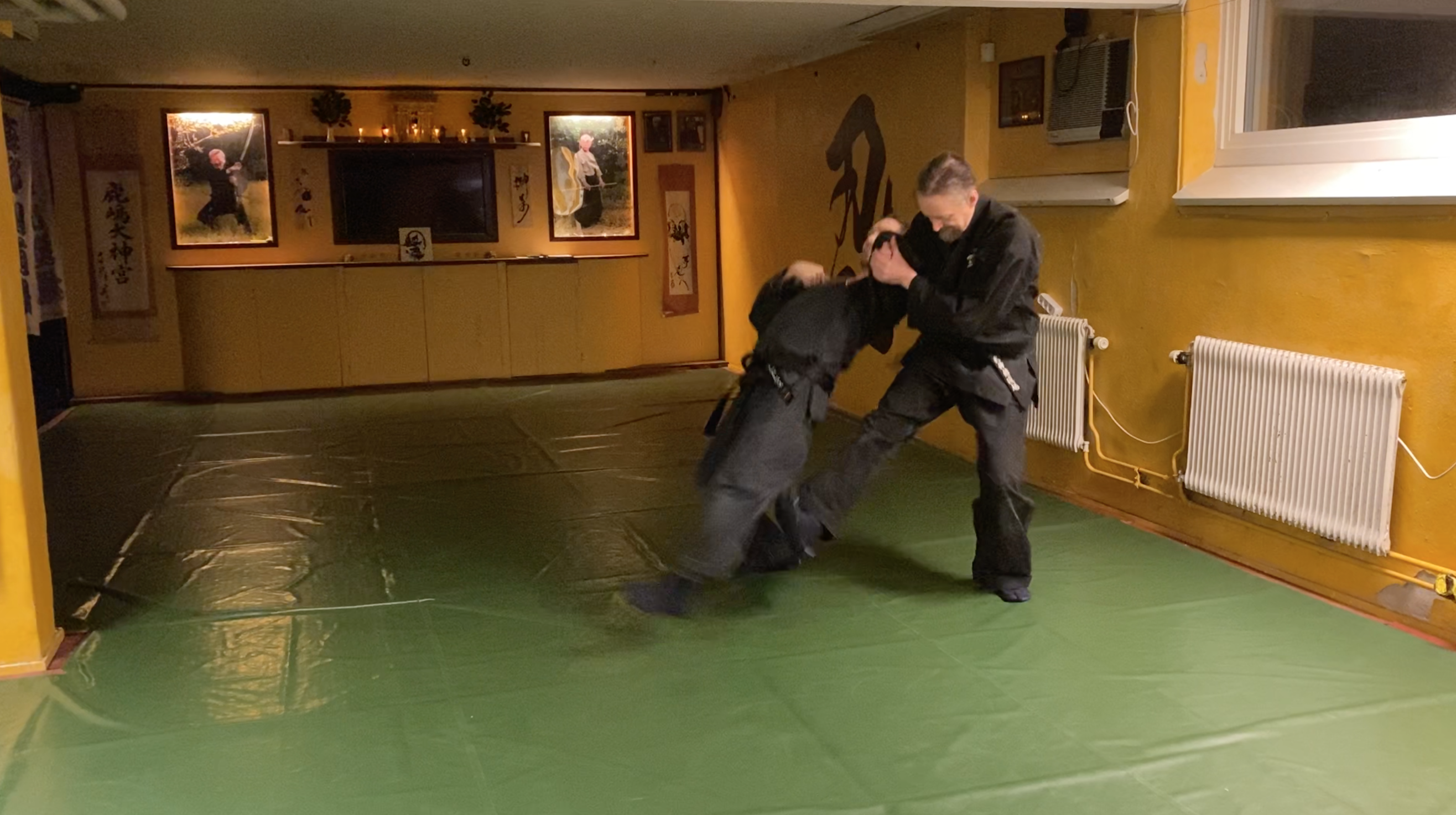 Kihon Happo 7/8 Udejime Ashiori Kata