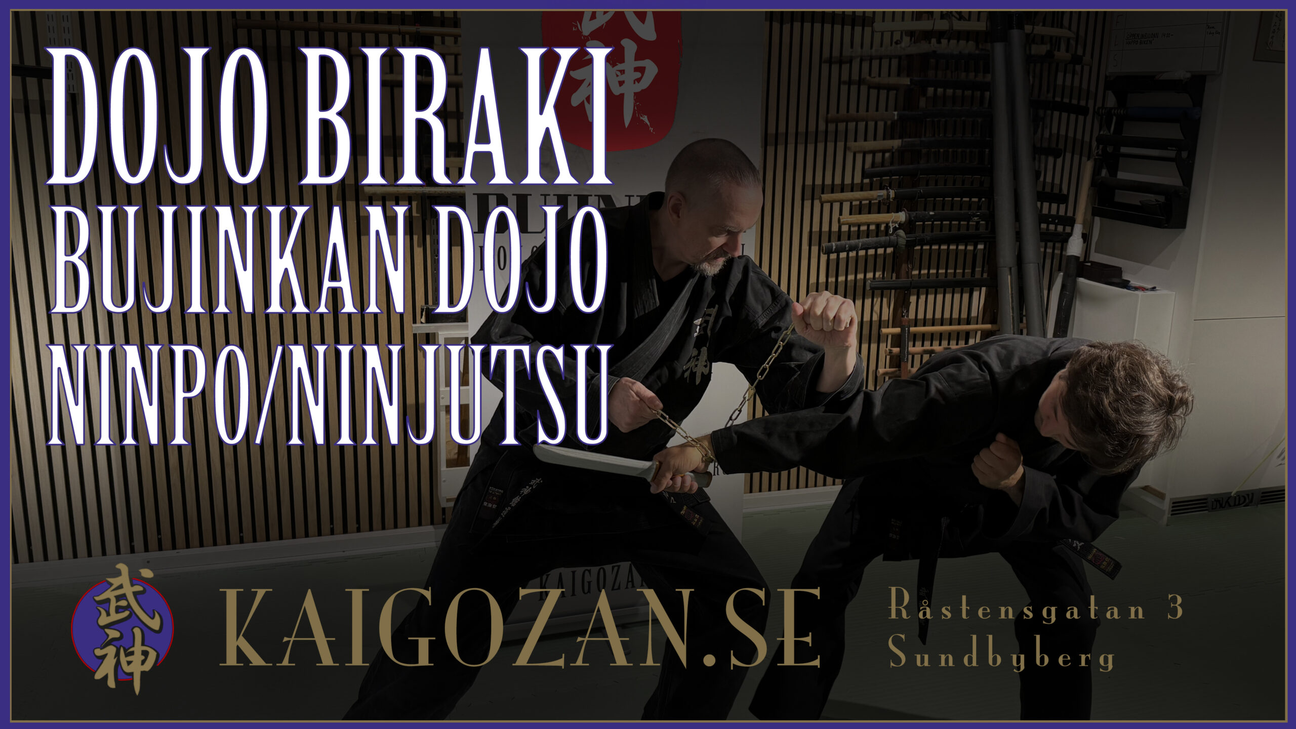 Dojo Biraki: Ny Ninjutsu Dojo Öppnar i Sundbyberg 2024