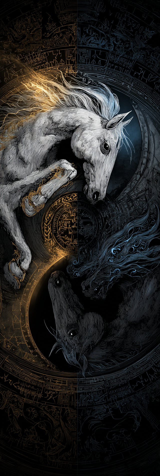 Hästens år 2026 - Skinfaxi & Hrimfaxi